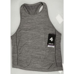 FourLaps NWT size XL Purpose Seamless Tank- Heather Grey